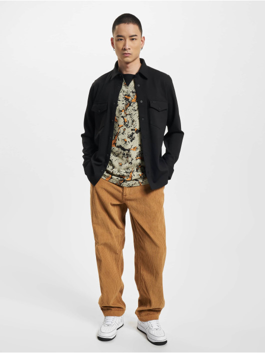 Hugo Camiseta Tecrinkle All Over Print negro
