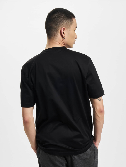 Hugo Camiseta Tiburt 309 Shaken Logo Print negro