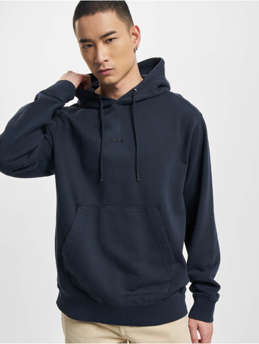 Hugo Hoody Wefade Logo blauw