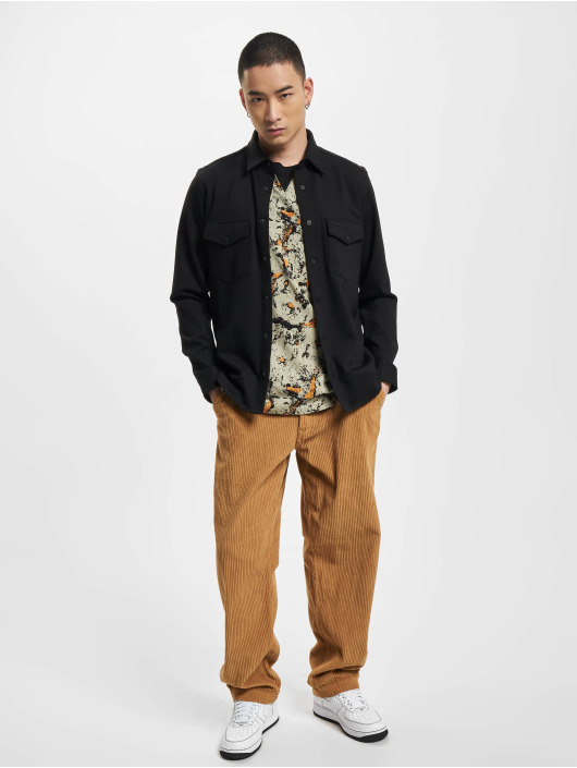 Hugo Overgangsjakker Epaz Relaxed Fit Logo Trim sort