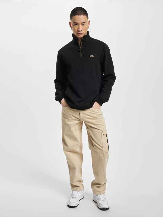 Hugo Pullover Regular Fit Zip black