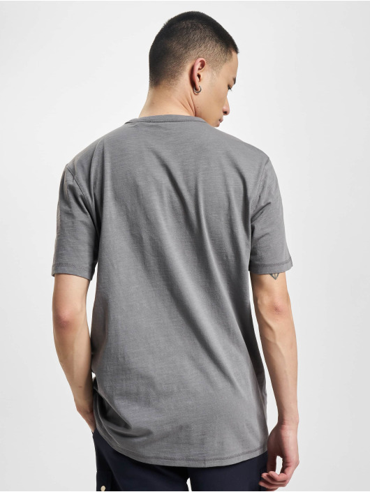 Hugo T-paidat Tegood Regular Fit Logo Patch harmaa