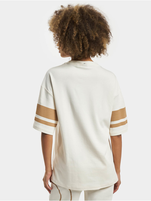 Hugo T-shirt Ebase Oversize Fit Sporty Print bianco