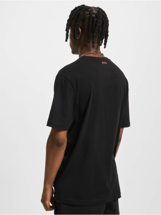 Hugo T-Shirt Logo Artwork black