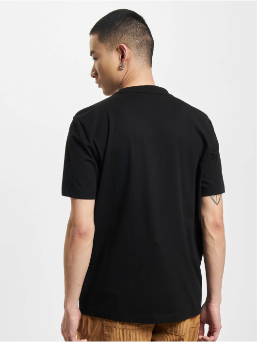 Hugo T-shirt Tiburt 308 Logo Print nero
