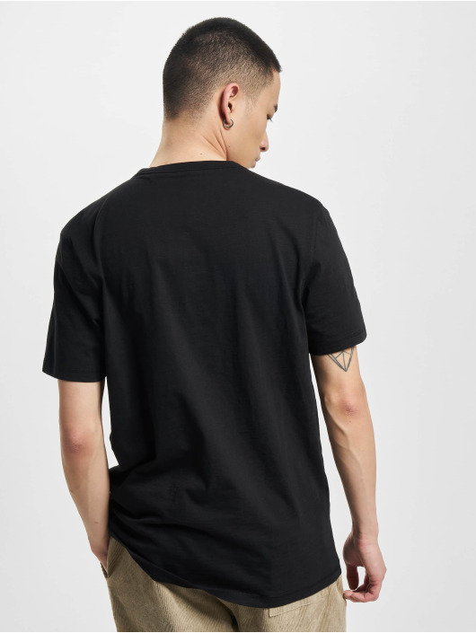 Hugo T-shirt Tegood Regular Fit Logo Patch nero