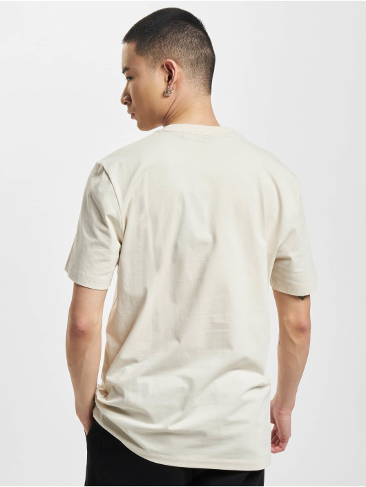 Hugo T-shirt Tessler 187 Slim Fit Logo Artwork vit