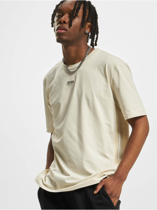 Hugo T-Shirt Tape weiß