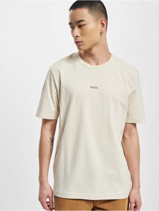 Hugo Herren T-Shirt TChup Relaxed Fit Logo in weiß