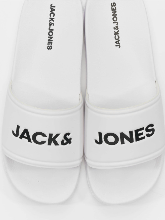 Jack & Jones Claquettes & Sandales Larry blanc