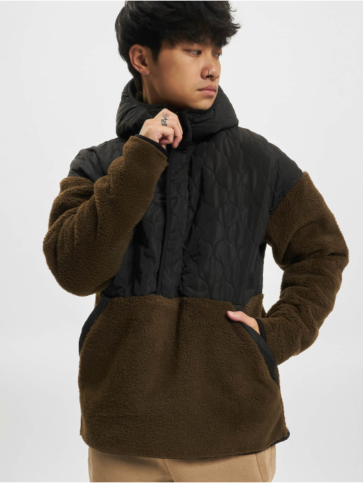 Jack & Jones Hoodies Orion Teddy brun