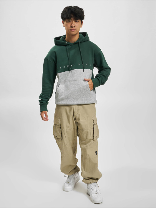 Jack & Jones Hoody Copenhagen Blocking groen