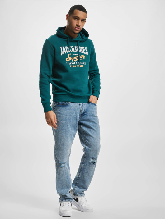 Jack & Jones Hoody Logo groen