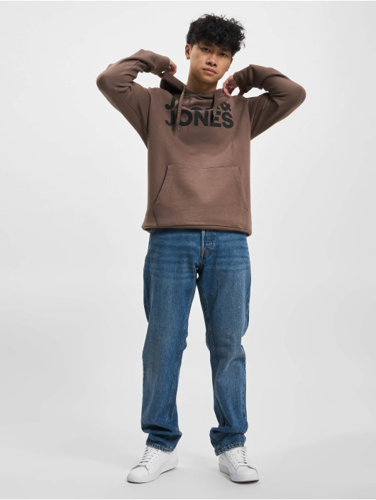 Jack & Jones Hupparit Crop Logo ruskea