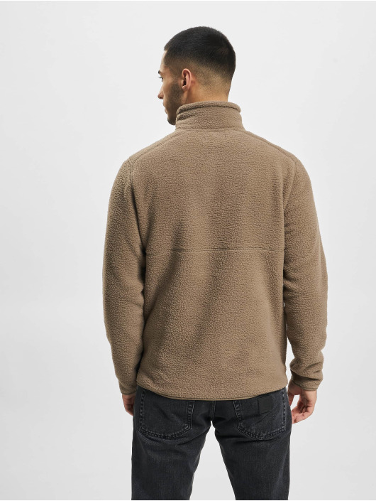 Jack & Jones Overgangsjakker Blubaker Fleece brun