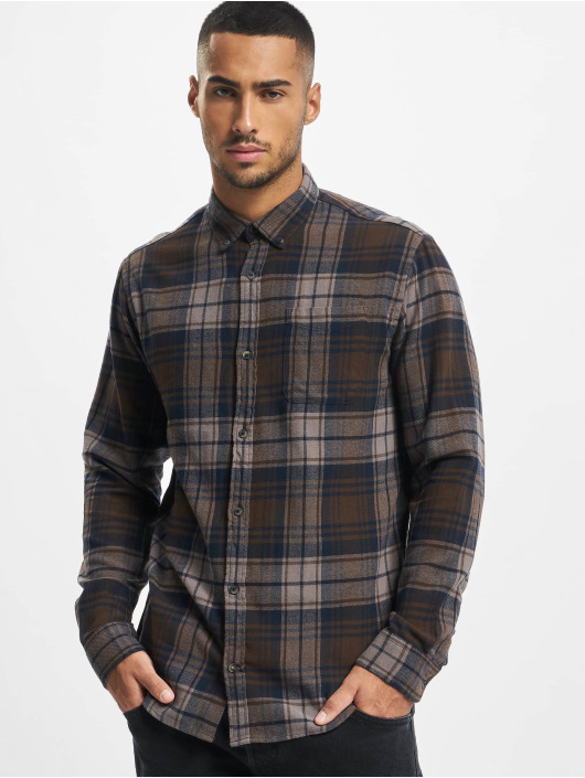 Jack & Jones Skjorte Classic Check brun