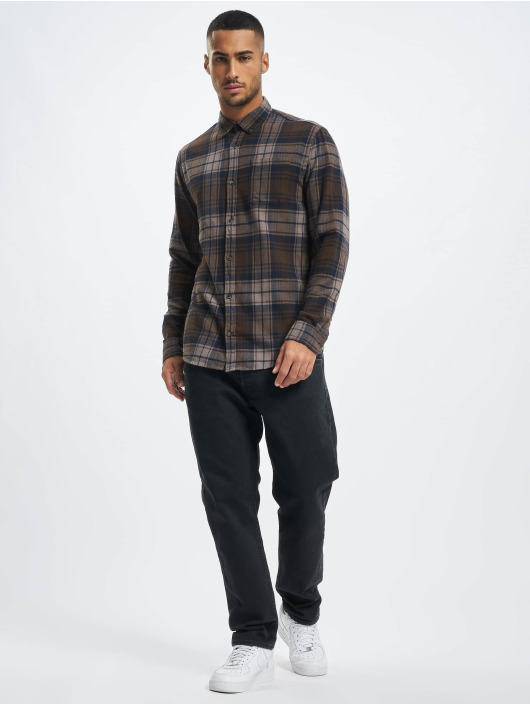 Jack & Jones Skjorte Classic Check brun