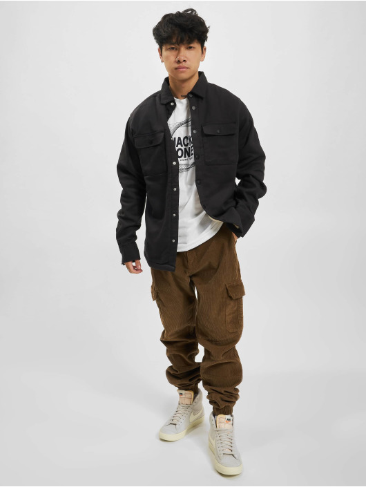 Jack & Jones Skjorte Hike Darren Teddy sort