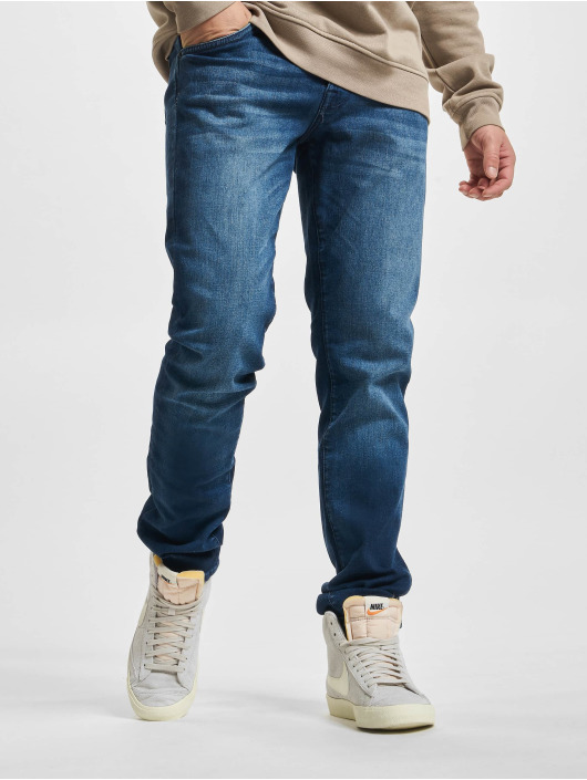 Jack & Jones Slim Fit Jeans Glenn Fox modrá
