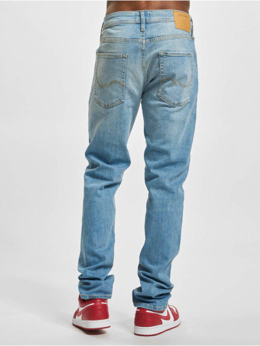 Jack & Jones Slim Fit Jeans Mike Original modrá