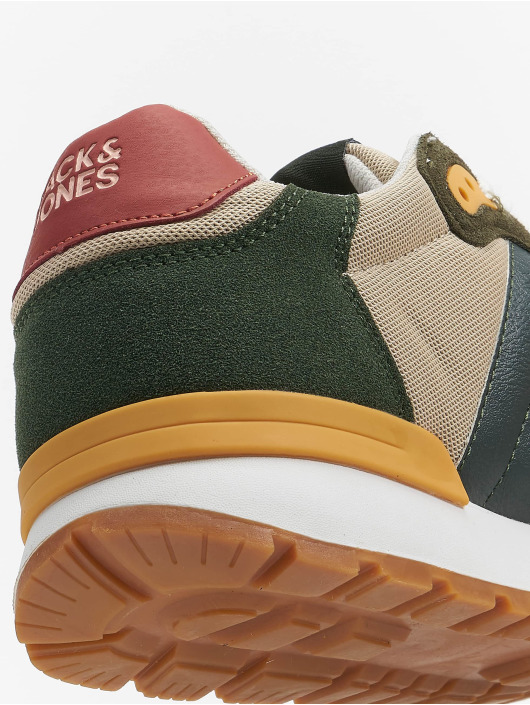 Jack & Jones sneaker Stellar Mesh 3.0 olijfgroen