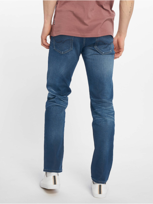 Jack & Jones Straight Fit Jeans jjiMike jjOriginal blå
