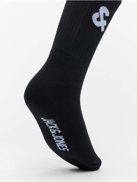 Jack & Jones Sukat Ben Tennis 2 Pack musta