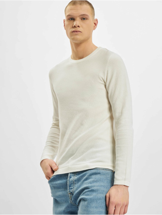 Jack & Jones Sweat & Pull jjeRob Knit blanc