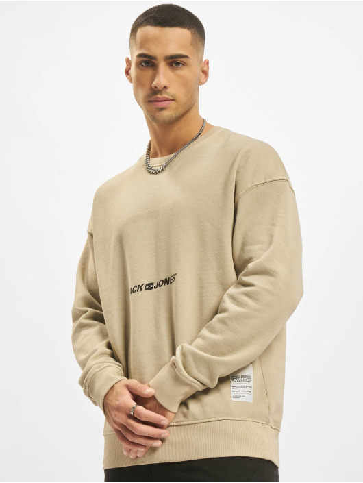 Jack & Jones Swetry Remember Crew Neck szary