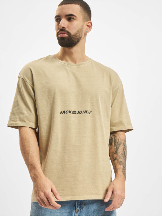 Jack & Jones T-paidat Remember Crew Neck beige