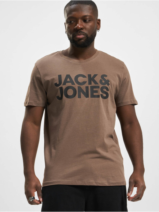 Jack & Jones T-paidat Corp Logo ruskea