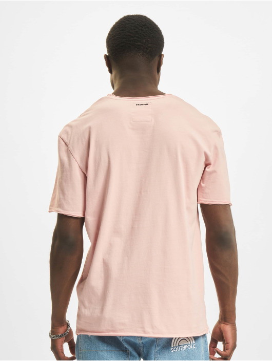 Jack & Jones T-paidat Rhett V Neck vaaleanpunainen