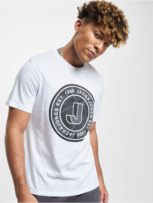 Jack & Jones T-paidat Theodor Crew Neck valkoinen