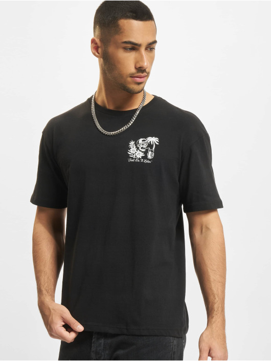 Jack & Jones T-Shirt Chiller Crew Neck black