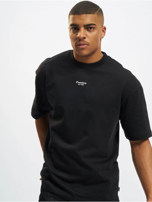 Jack & Jones T-Shirt Kam Branding Crew Neck black