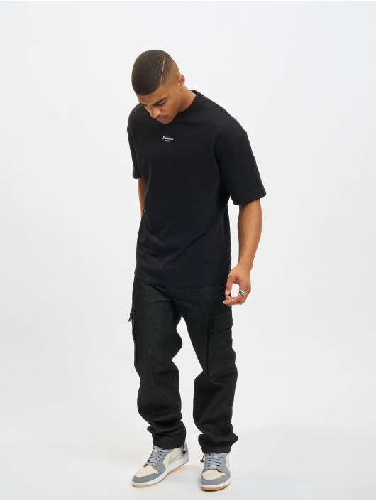 Jack & Jones T-Shirt Kam Branding Crew Neck black
