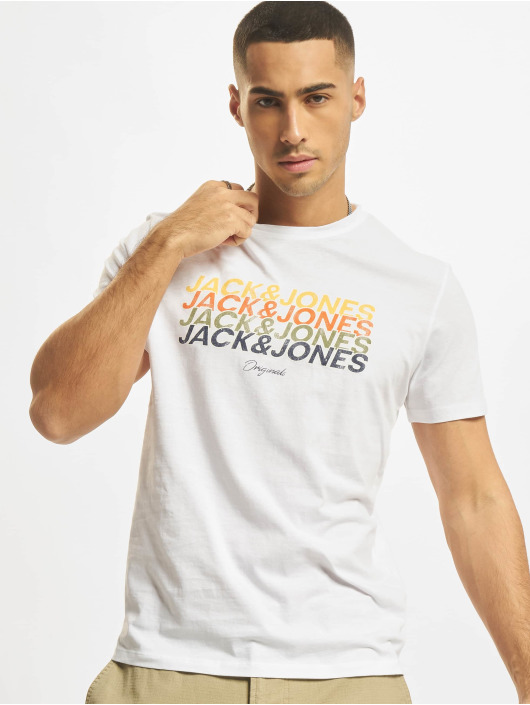 Jack & Jones T-Shirt Brady blanc