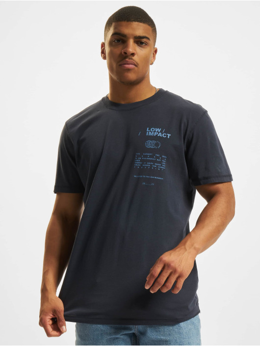 Jack & Jones T-Shirt Ozone Crew Neck blau