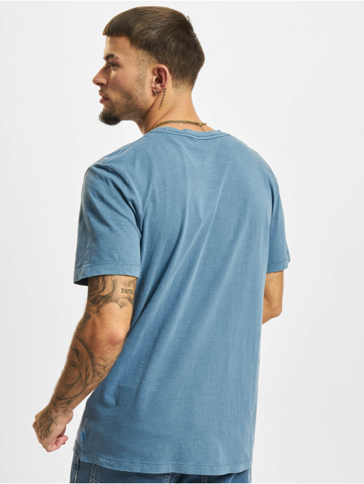 Jack & Jones T-Shirt Blucarlyle Print Crew Neck bleu