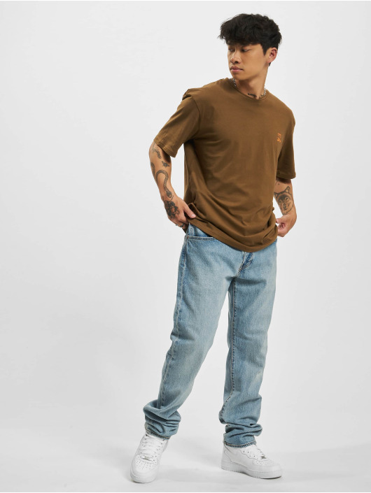 Jack & Jones T-Shirt Hike Crew Neck brun