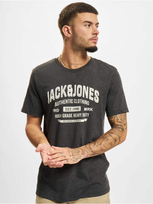 Jack & Jones t-shirt Jeans grijs