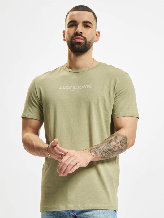 Jack & Jones t-shirt Booster groen