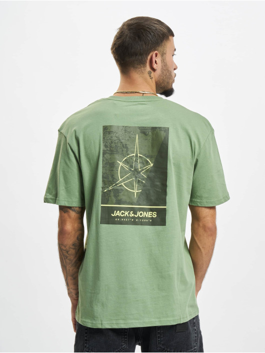 Jack & Jones t-shirt Terrain Crew Neck groen