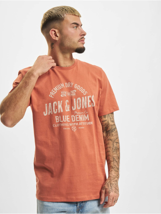 Jack & Jones t-shirt Lubooster oranje