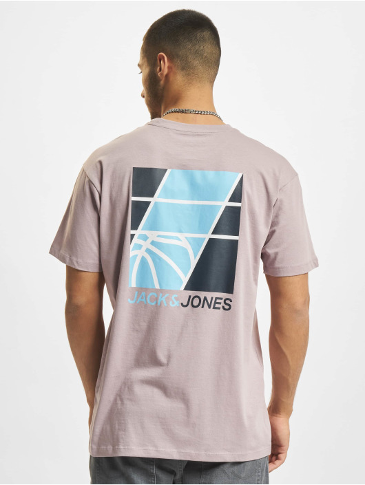 Jack & Jones T-Shirt Court Crew Neck purple