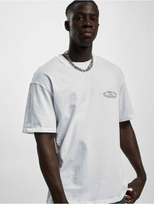 Jack & Jones Herren T-Shirt Brink Studio Crew Neck in weiß