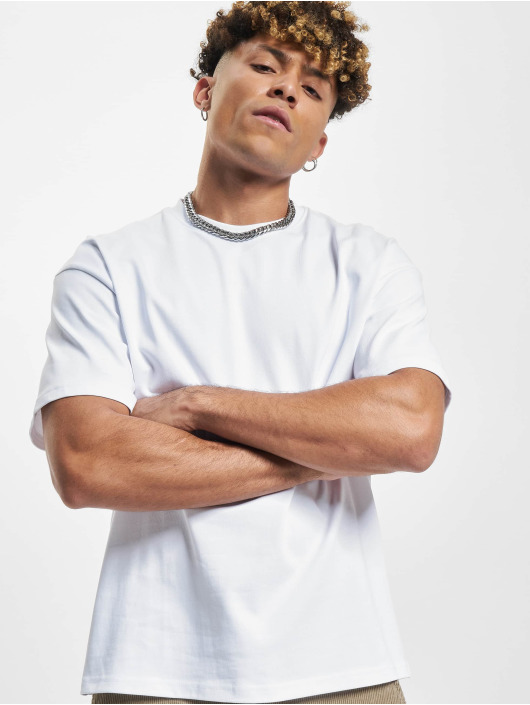Jack & Jones T-Shirt Vibe Heavy Crew Neck weiß