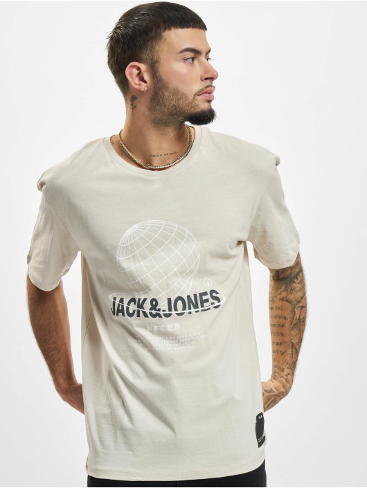 Jack & Jones t-shirt Future Crew Neck wit