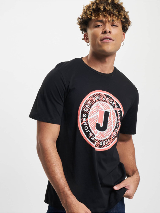 Jack & Jones T-Shirty Theodor Crew Neck czarny
