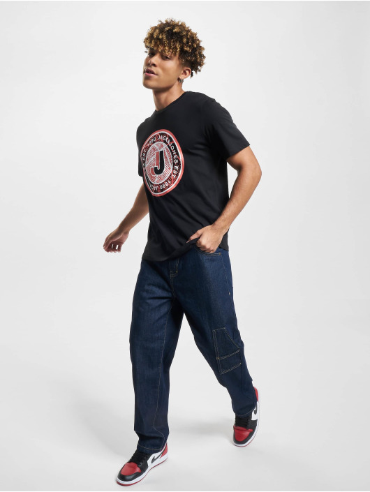 Jack & Jones T-Shirty Theodor Crew Neck czarny
